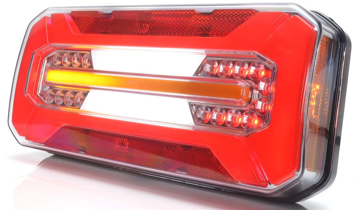 W185DD EC1299DDL/P LED Rear Lamp With Dynamic Indicator - Euromotive Lighting & Signal