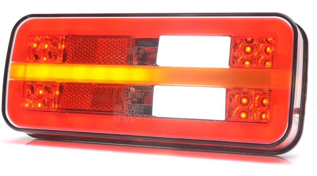 W187DD EC1322DD LED Combination Lamp Dynamic Indicator with Hologram Effect - Euromotive Lighting & Signal