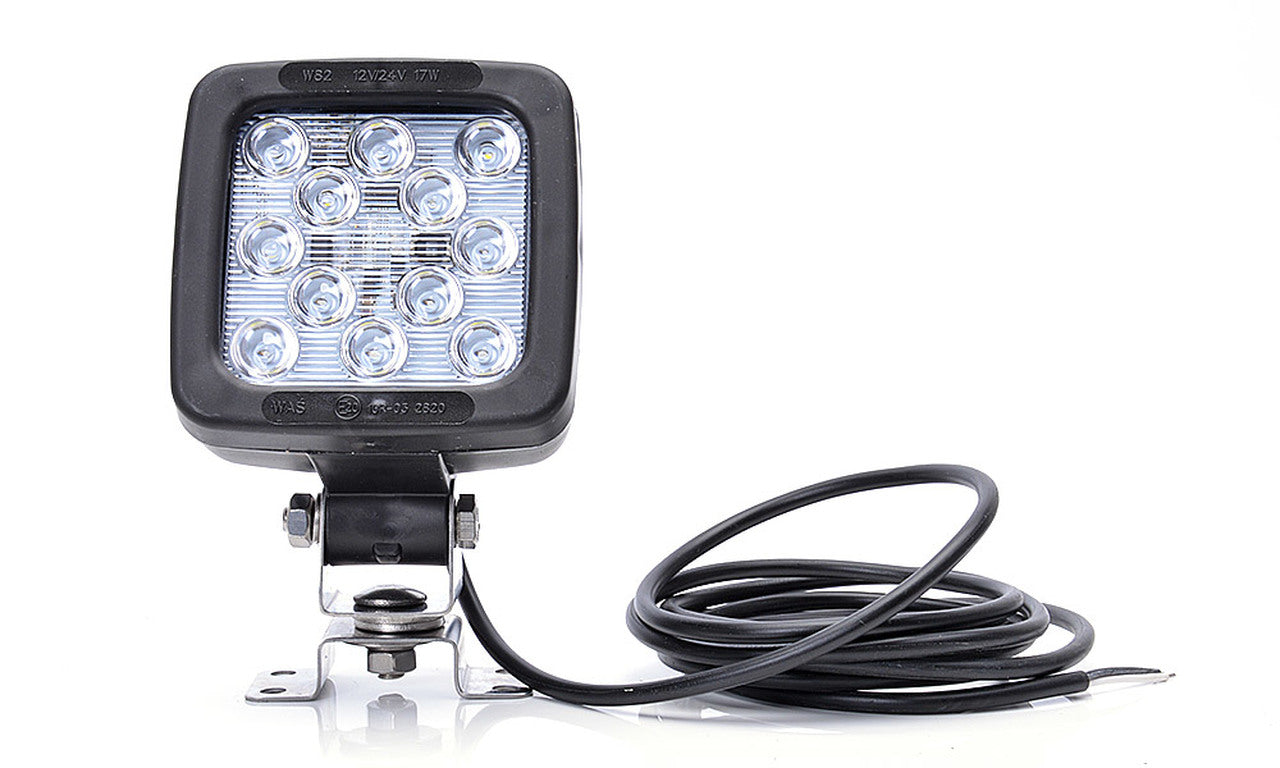 W82 Lumen 2400 EC691 LED Square Work Lamp - Euromotive Lighting & Signal