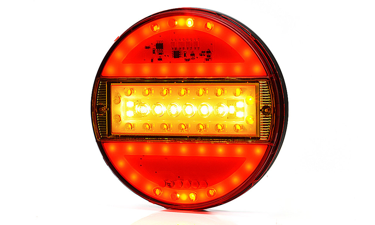 W94 EC742 LED Neon Slimline Stop/Tail/Indicator/Fog/Rev Lamp - Euromotive Lighting & Signal