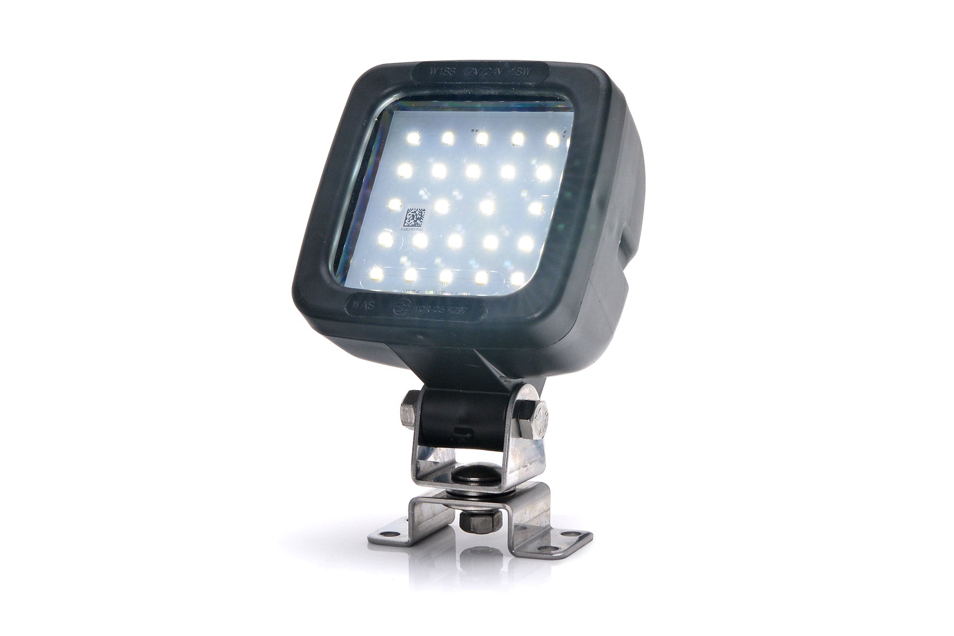 W186 EC1264  Black EC1265  | White LED SQUARE WORKLAMP  2568 Lumens