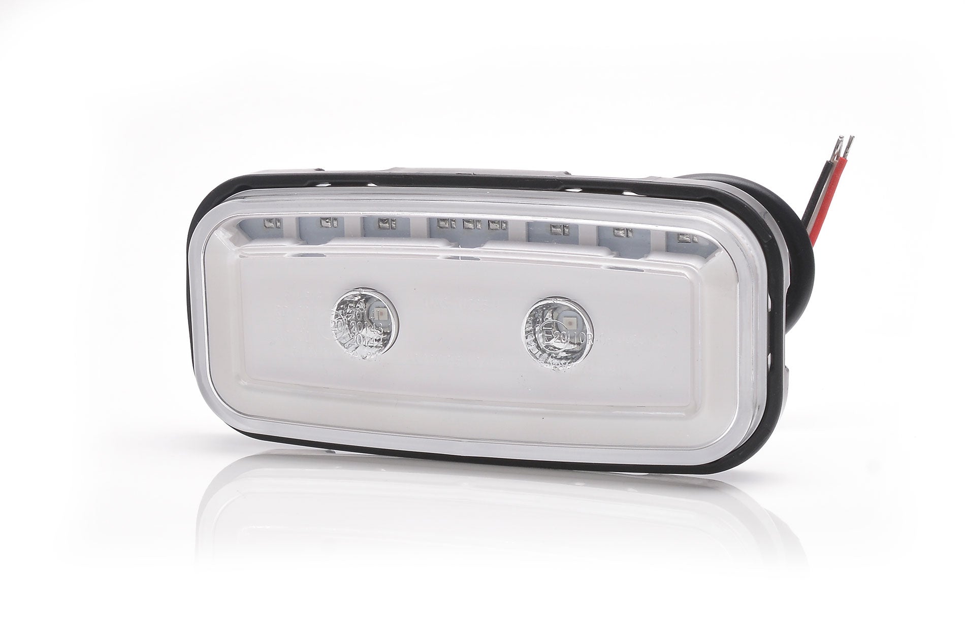 Rear Comb Tail & Fog Lamp, Clear Lens W225