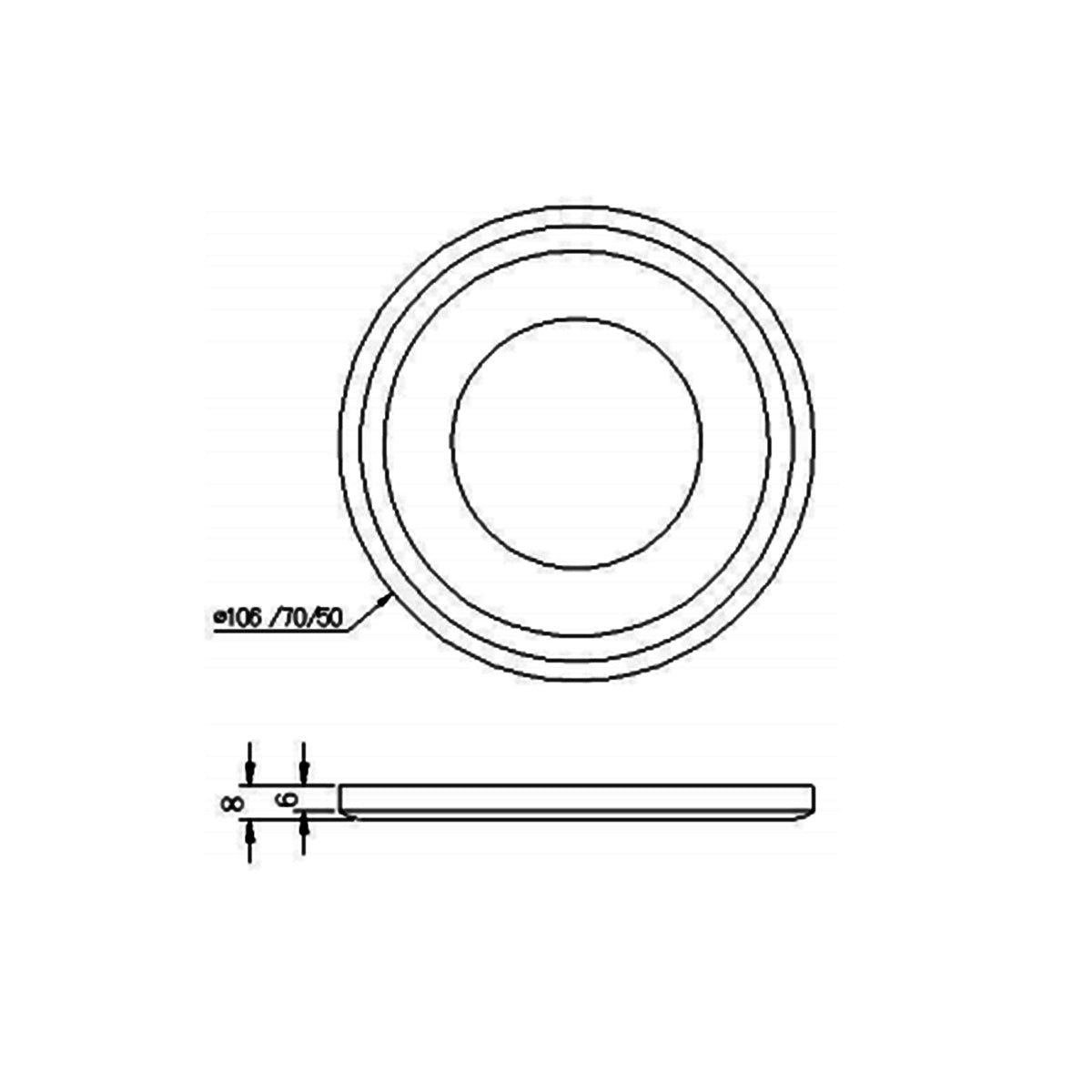 Interior LED  Warm White Dimmable 3w