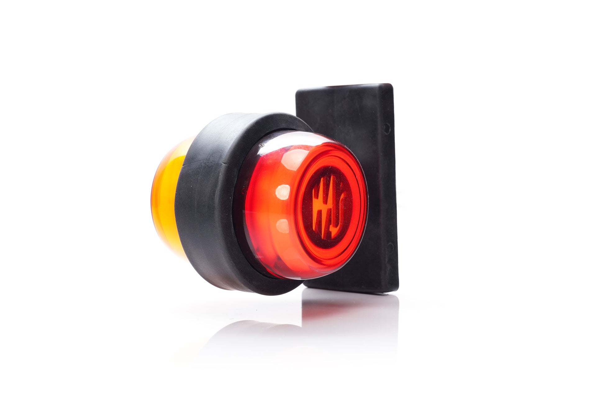 Amber-Red Neon Outline Stalk Marker Lamp W74.2 Logo