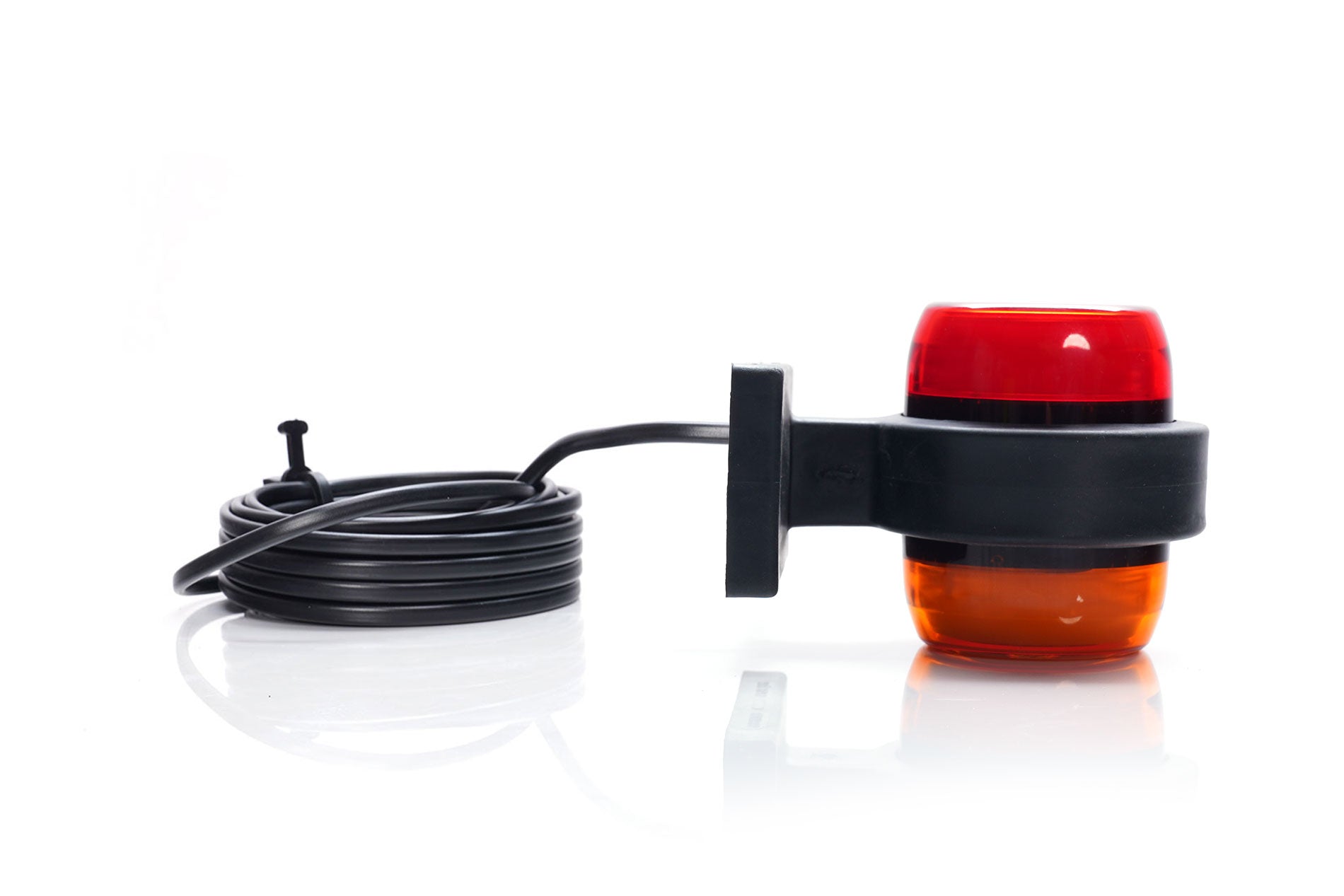 Amber-Red Neon Outline Stalk Marker Lamp W74.2 Logo