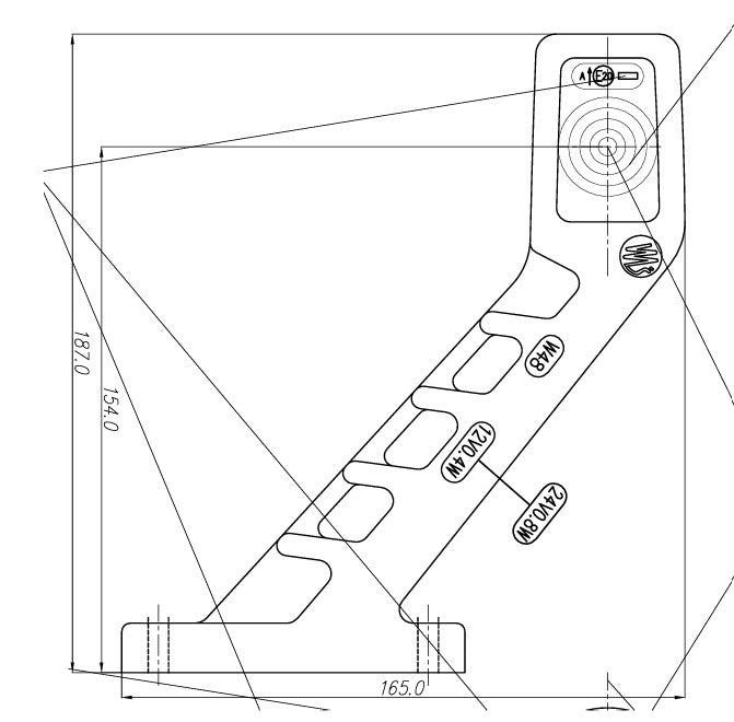 ADR Large Stalk Lamp Flexi Rubber 3 Led W48 - Euromotive Lighting & Signal