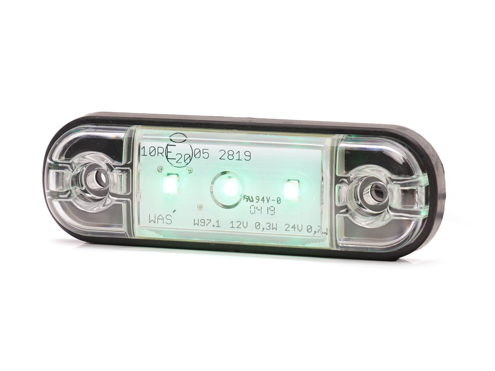 Green Slimline Marker 3 Led