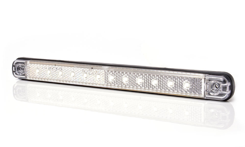 W115 LED EC826 Front position Slimline Flush 12 LED with Reflex Reflector