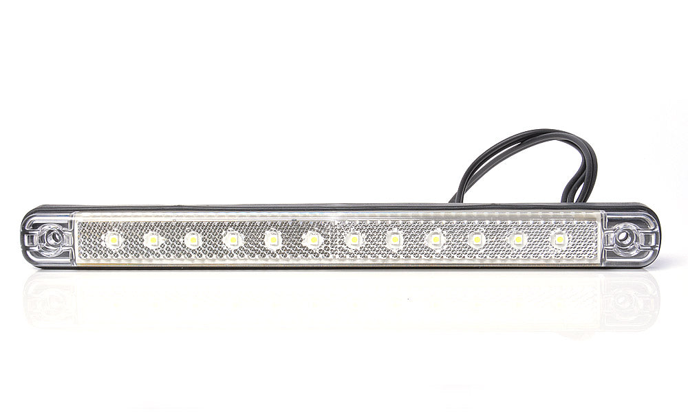 W115 LED EC826 Front position Slimline Flush 12 LED with Reflex Reflector