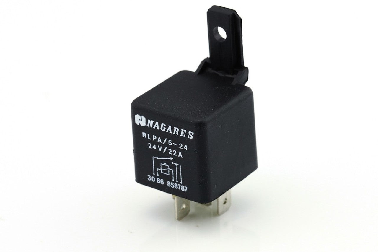 2389 Mini Relay Normally Open 24V 22A 5Pins - Euromotive Lighting & Signal