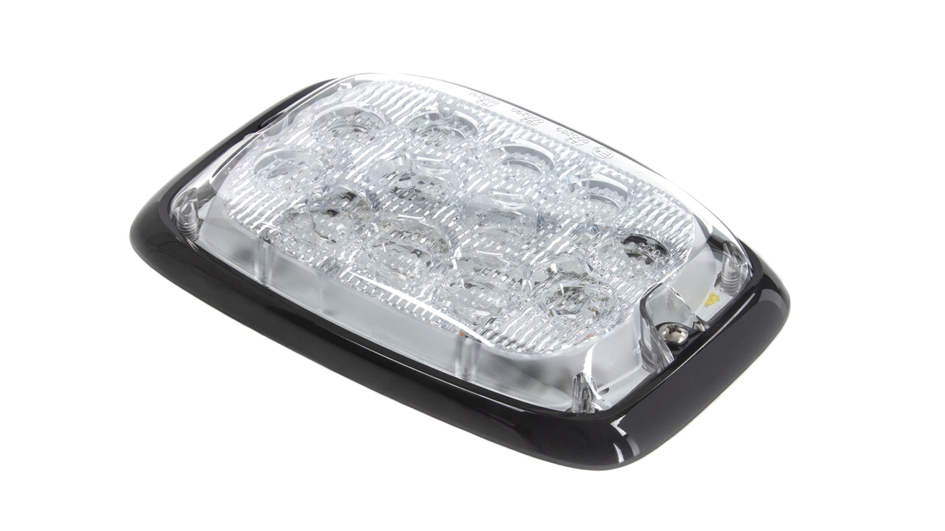 Responder, 12 White Leds, Clear Lens, 12/24V