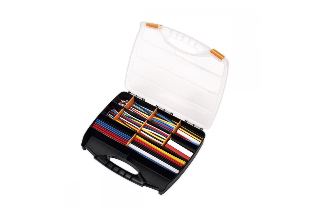 2:1 Heatshrink Kit Multi Colours - 590 Piece Kit