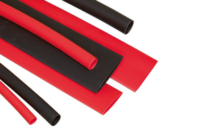 Heatshrink Kit 3:1 Black, Red & Clear - 87 Piece Kit