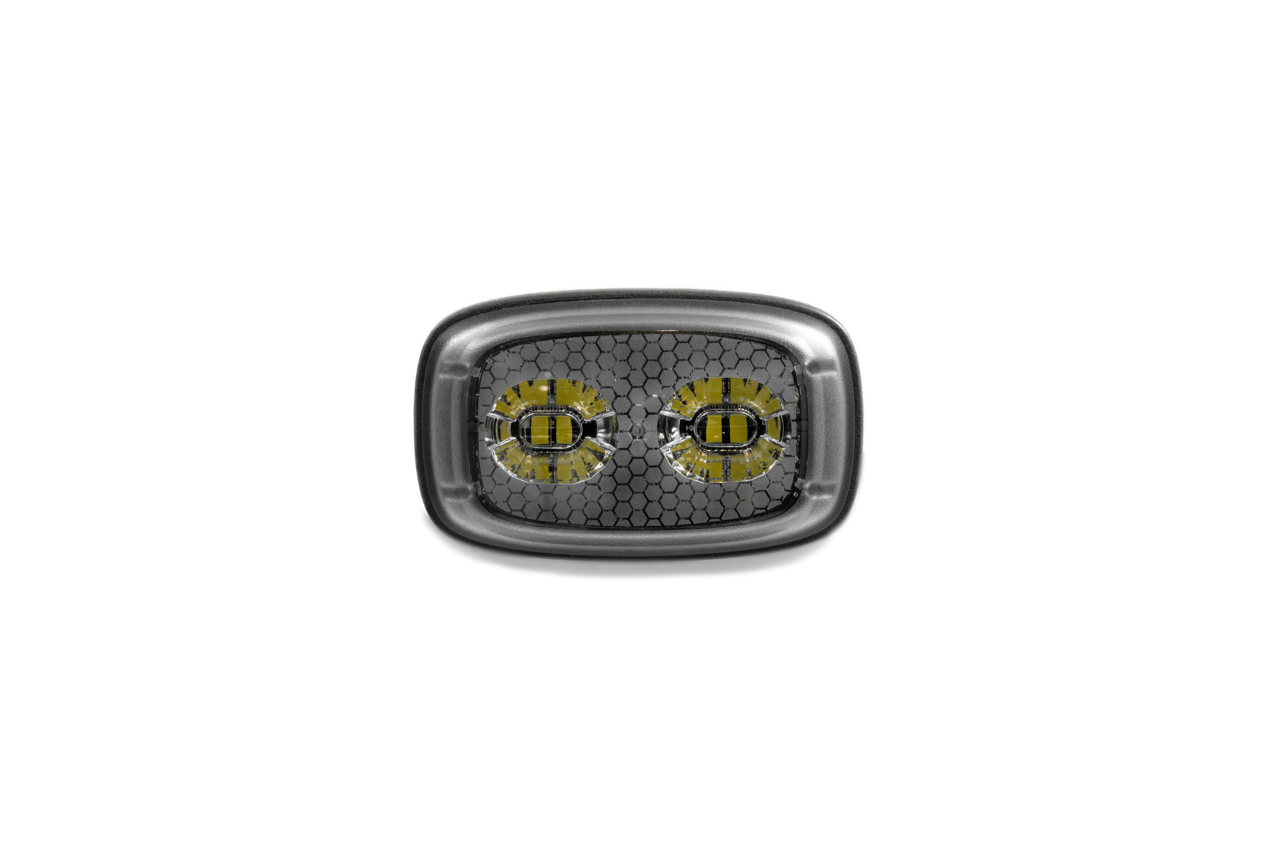 R4 LED Warning Lamps - Reactor Series Blue