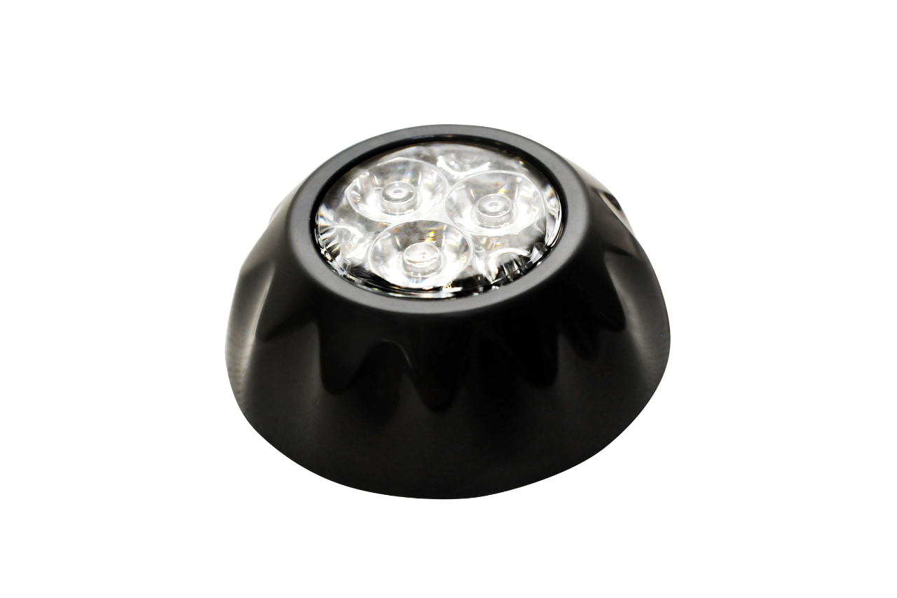 Products 3 LED Blast Surface Mounted Directional Warning Strobe - Covert Series