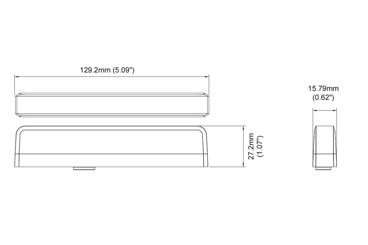 ES6 LED Directional Module - Edge Saber Series Amber