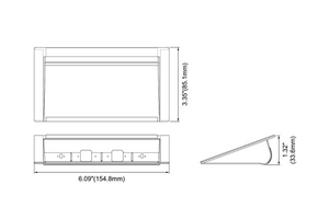 Windshield Shroud Kit 55 Degree Angle for ES6 Module