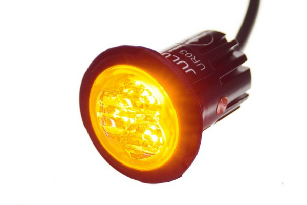 F13 Pop-n-Lock 3 LED Directional Lamp - Covert Series Amber - Euromotive  Lighting & Signal