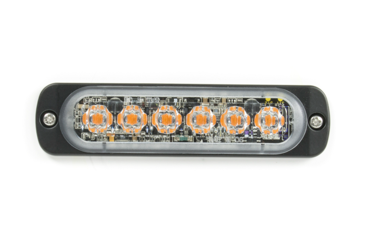 ST6 LED Directional Lamp - Super Thin Series Amber Red