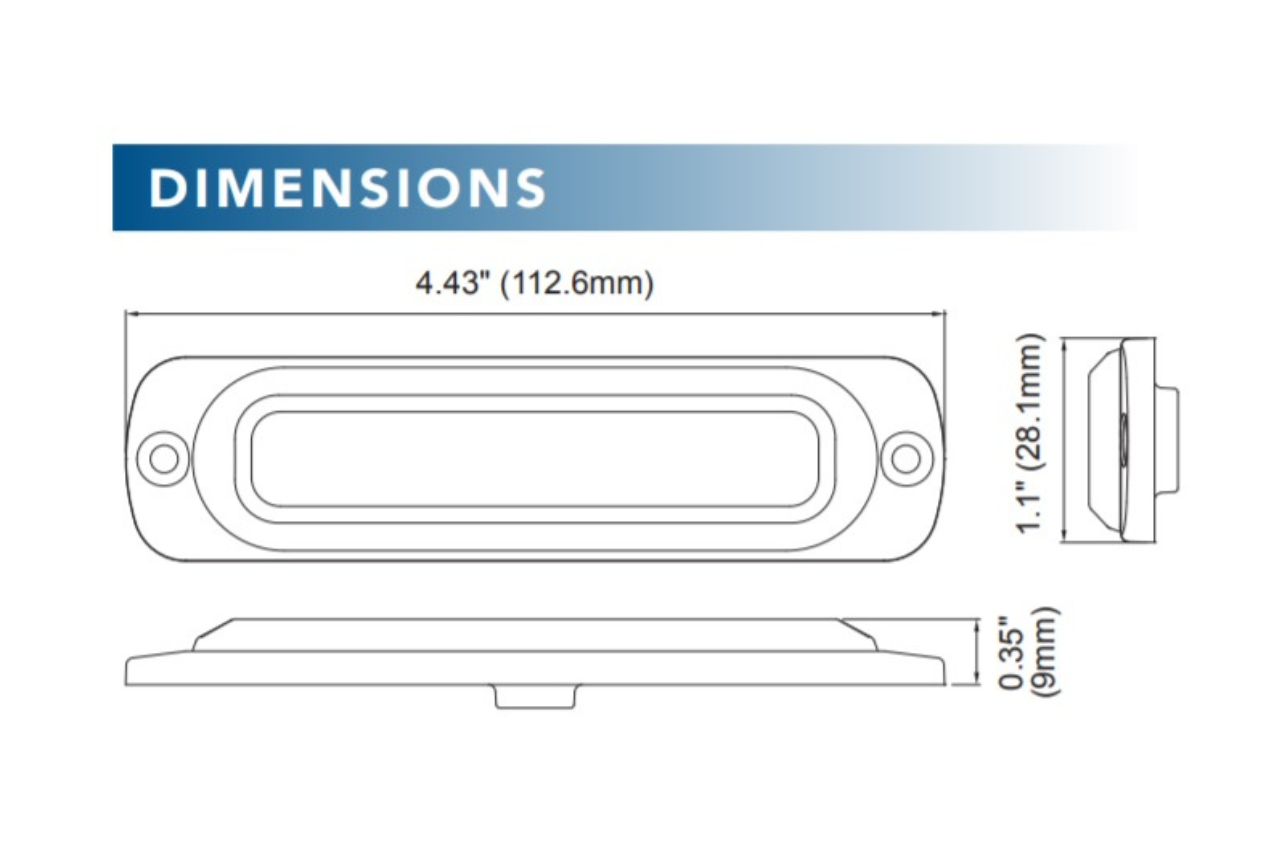 ST6 LED Directional Lamp - Super Thin Series White