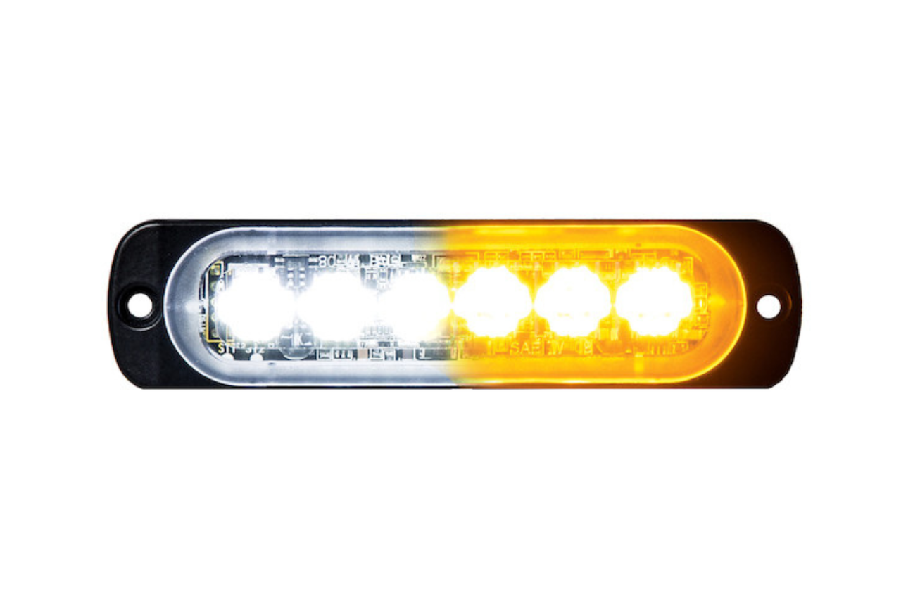 ST6 LED Directional Dual Colour Lamp - Super Thin Series Amber/White