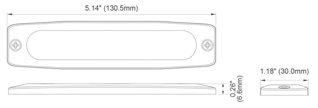 LP6 Red, SAE Class 1, 12/24V