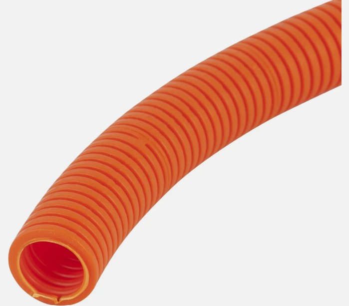 Extra Flexible Lightweight Orange Conduit Split - Euromotive Lighting & Signal