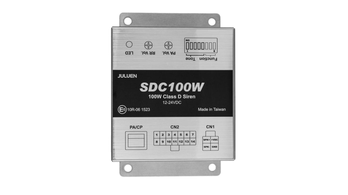 Siren Amp Small SD100watt - Euromotive Lighting & Signal