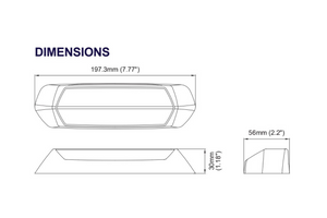 SM12 LED Directional Light Head - Scene Max Series White