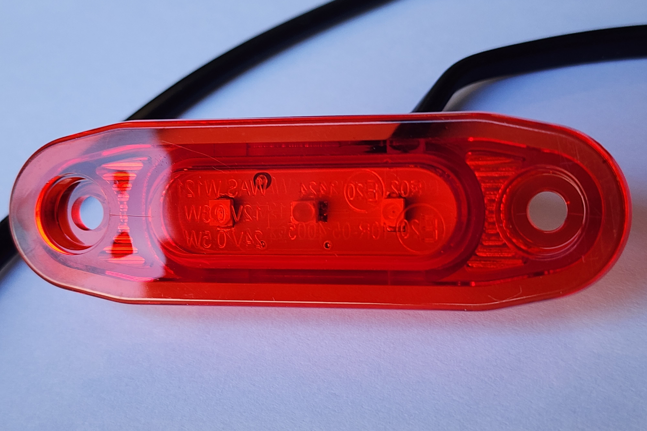 EC1407/1407.1 Rear Position LED Flush Fitting Marker Lamp