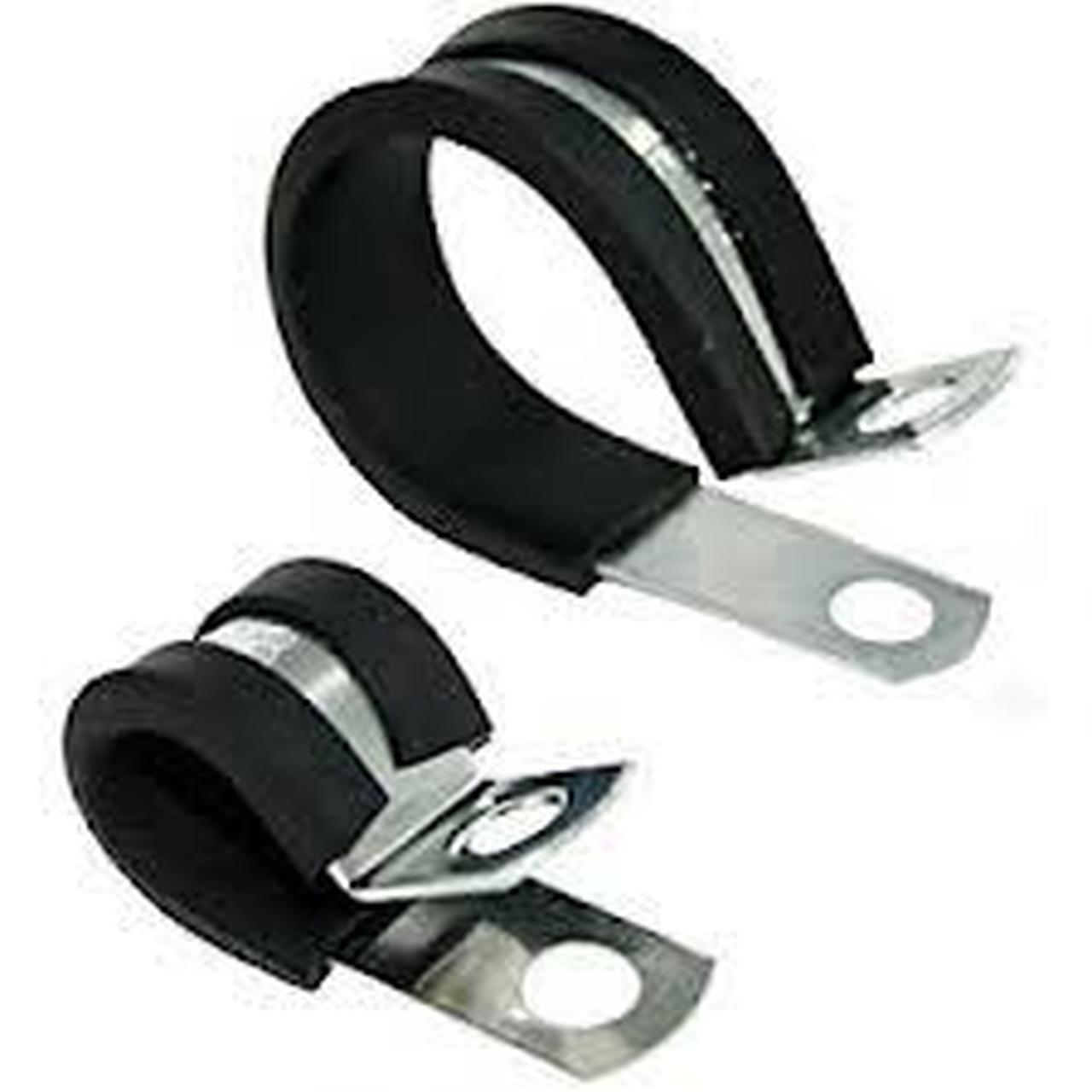 P-Clips Metal/Rubber 25mm (50 Pack) - Euromotive Lighting & Signal