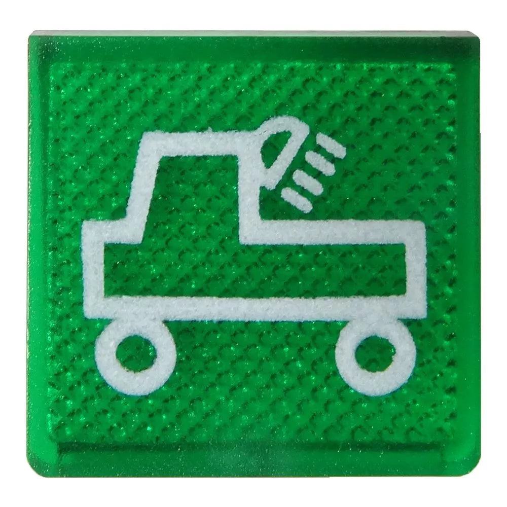 Symbol loading floor lamp green normal - Euromotive Lighting & Signal