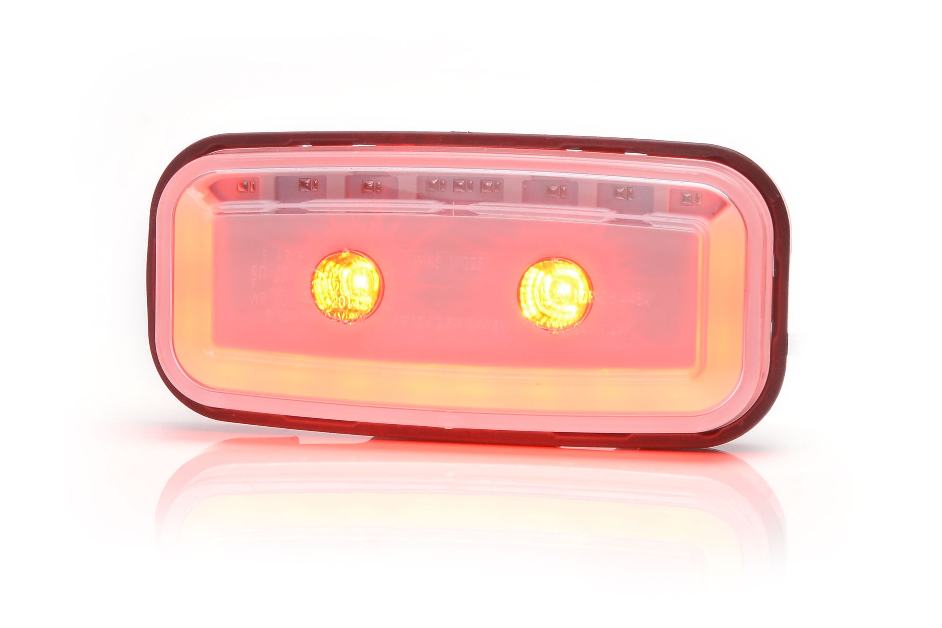 Rear Comb Tail & Fog Lamp, Clear Lens W225 - Euromotive Lighting & Signal
