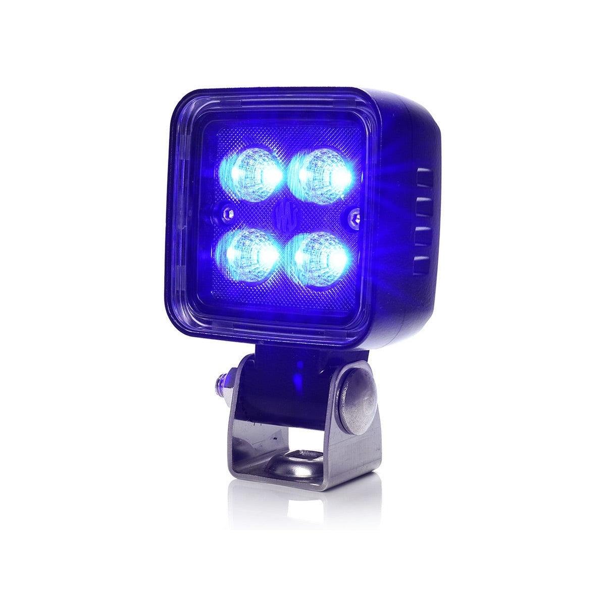 W261 Lumens 2000  EC2167 Blue Mini Square  Work Lamp Flood - Euromotive Lighting & Signal