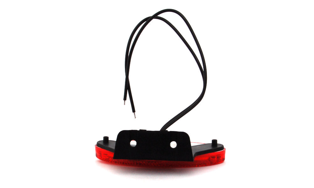 W65 EC310Z LED Rear assembly end-outline Oval Flat Back Marker Lamp - Euromotive Lighting & Signal