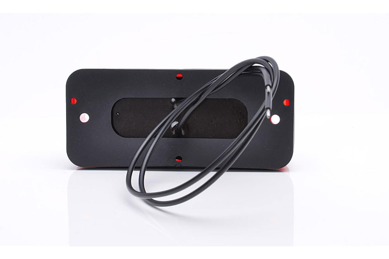 W83D Rear LED Fog Lamp with Red Lens - EC700KR - Euromotive Lighting & Signal