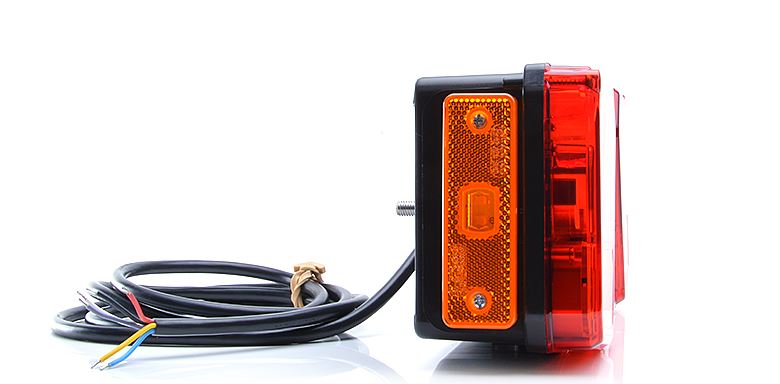 W138DL EC1060O24/EC1063O24 LED Rear Truck Lamp with 7 Pin Connector & Built in Resistor