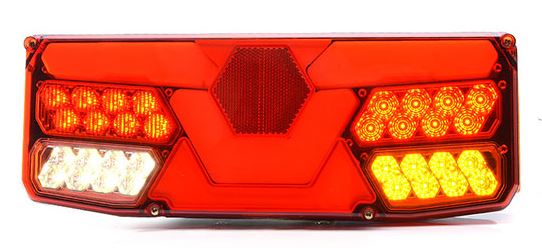 W138DL EC1060O24/EC1063O24 LED Rear Truck Lamp with 7 Pin Connector & Built in Resistor