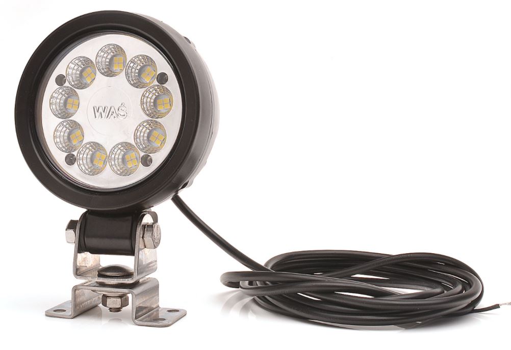 W163 Lumens 2000 EC1216 Round Led  Work Lamp Flood