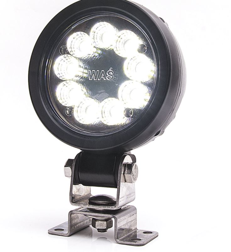 W163 Lumens 2000 EC1216 Round Led  Work Lamp Flood