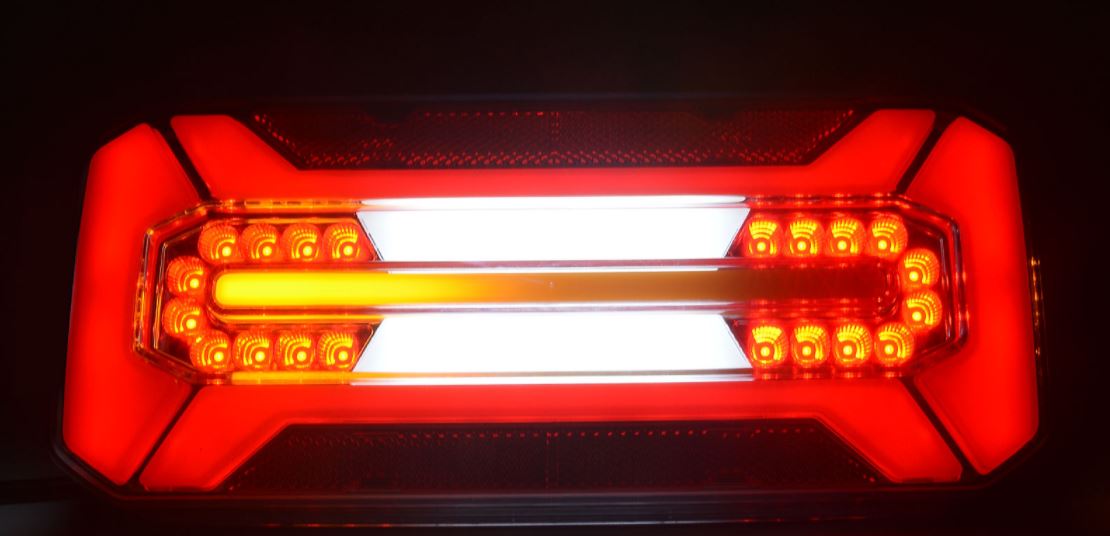 W185DD EC1299DDL/P LED Rear Lamp With Dynamic Indicator