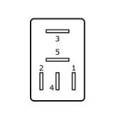 MO2410-205R Micro Relay Changeover 24V 5Pin 10-20A Resistor