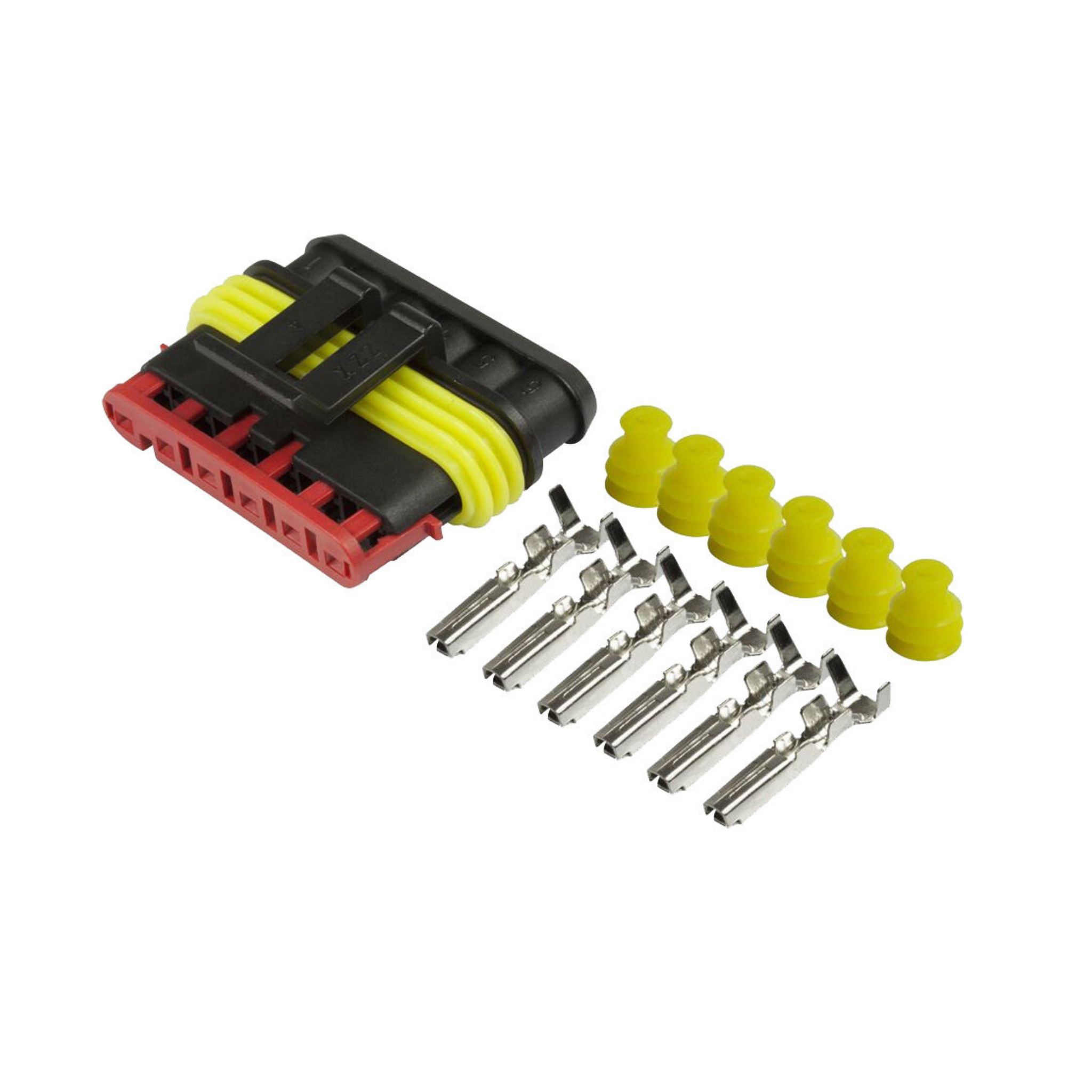 Superseal Waterproof Connectors Single with Pins Included