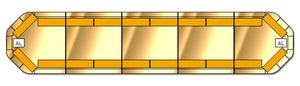 ELS Legion Led Lightbar 1540mm - 20 Amber Module