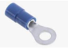 Insulated Ring Terminal Connectors BLUE