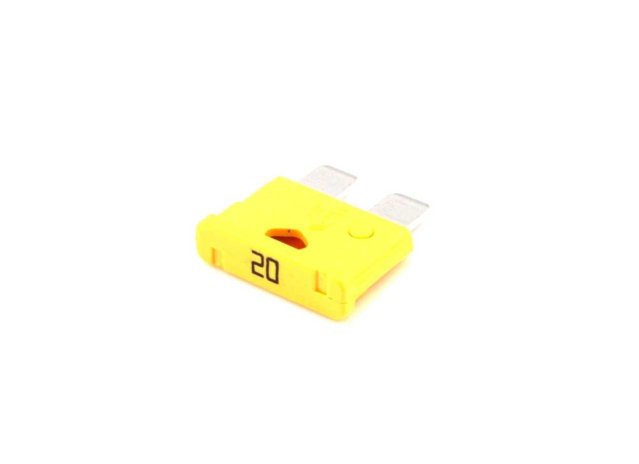 Standard Blade Fuse 20A Yellow Pack of 50