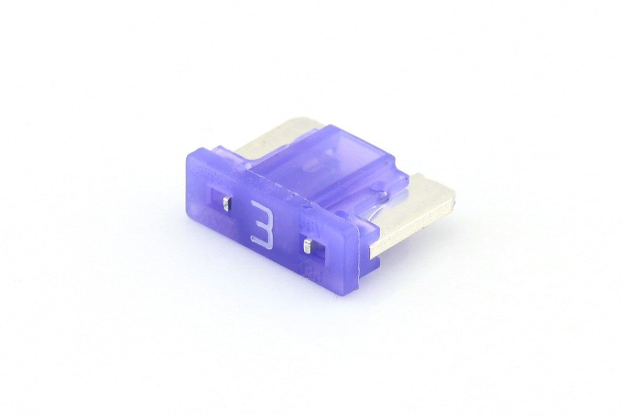 Micro Blade Fuse 3 Amp Violet Pack of 50