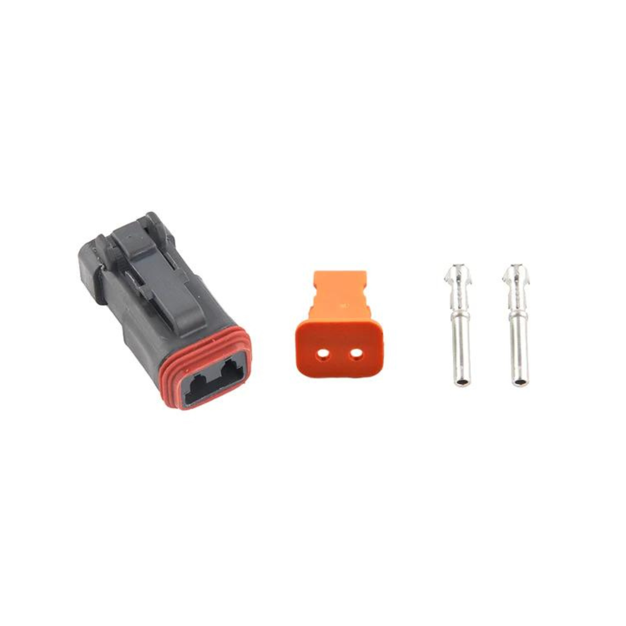 7802135 2-Pin Male DEUTSCH Plug (Female Plug 7802125) - Euromotive Lighting & Signal