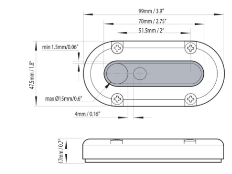 DS-Multi Cable Seal - aluminium