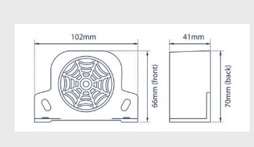 Reversing Alarm, Stud Connection